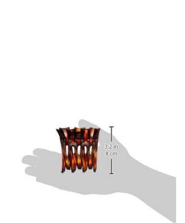 Caravan Triple XXX Large Hair Claw in Tortoise Shell Brown - 1 Count | Strong Hold for Any Amount of Hair | Unisex Hair Accessory - Buy Online on GoSupps.com