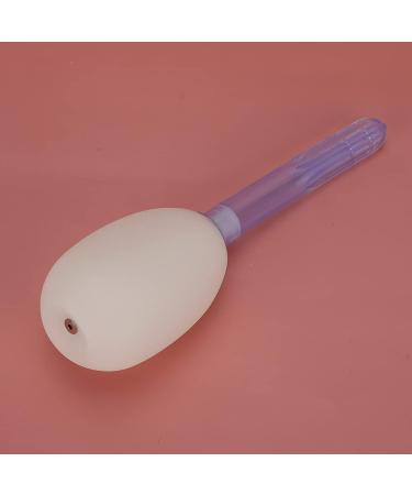 150ml Silicone Anal Shower Enema for Women | Reusable Vaginal Cleaner - White Silicone Ball Design - Buy Online on GoSupps.com