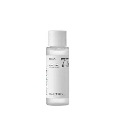 ANUA Heartleaf 77% Soothing Toner Mini Size I pH 5.5 Skin Trouble Care Calming Skin Refreshing | Travel Friendly | Trial size | Mini Size