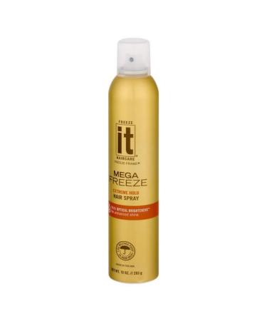  it Mega Freeze Hair Spray Extreme Hold Nourishing UV Protection 10 oz (pack of 1) - Buy Online on GoSupps.com