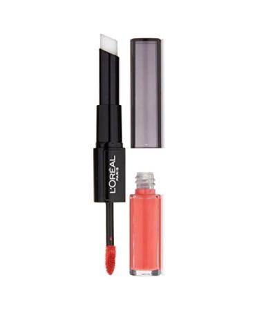 L'Or al Paris Infallible Pro Last 2 Step Lipstick  Coral Constant  1 fl. oz. 203 Coral Constant 1 Fl Oz (Pack of 1)