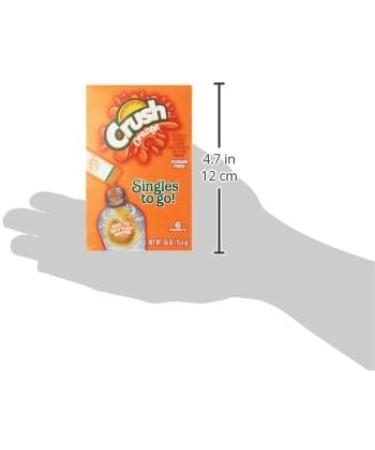 Orange Crush Drink Mix Singles to GO - 6 Count Pack | Convenient On-The-Go Refreshment - Buy Online on GoSupps.com