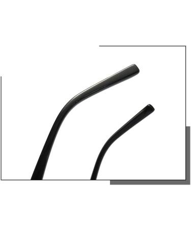 Clear Vision Blue Light Blocking Reading Glasses - Round Computer Readers with Flat Light Mirror +250 Black-Gold - International Shipping - Buy Online on GoSupps.com