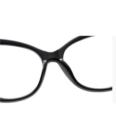 Qinzhenz Classic Anti-Blue Light Glasses - Oversized Red Computer Readers (+350) for Eye Protection - Buy Online on GoSupps.com