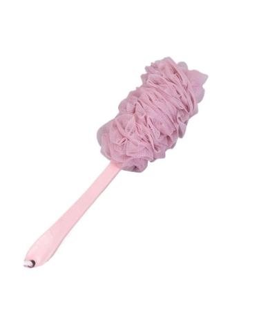 Bath Sponges for Adults Bath Sponge Mesh Pouf Bath Sponge Foam Loofah Sponge (Color : Pink)