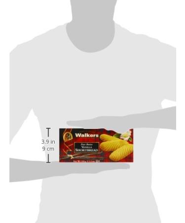 Walkers Shortbread Vanilla Cookies 5.3oz Box - Pack of 4 | Delicious Vanilla Flavor - Buy Online on GoSupps.com