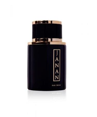 Janan Gold for Men EDP- 100 ML (3.4 oz) Fruity Sweet Leather Smoky Woody. - Buy Online on GoSupps.com