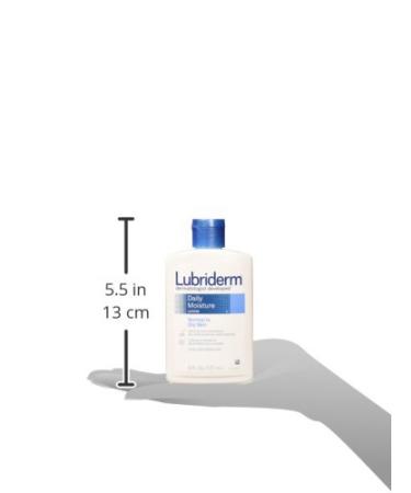 Lubriderm Daily Moisture Unscented Lotion 6 fl oz - Hydrating Body Lotion - Buy Online on GoSupps.com