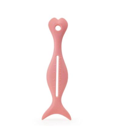 Versatile Silicone Eyebrow Aid Reusable Quick Stencil for Shape Eyebrows Eyeliner Eyeshadow Washable Defined Eyebrow Pink A