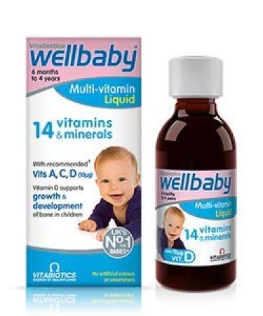 Wellbaby Multi-Vitamin Liquid 14 Vitamins and Minerals 150ml