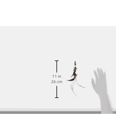 Mia Clip-n-Feathers Natural Beige Hair Feathers - 1 Ounce | International Shipping Available - Buy Online on GoSupps.com