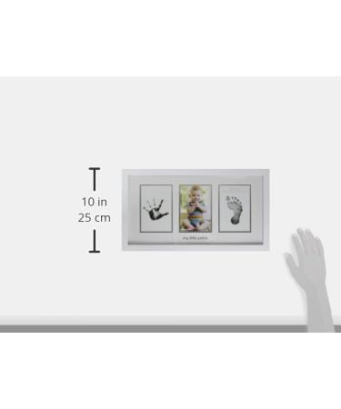 Pearhead Babyprints Newborn Handprint and Footprint Photo Frame | Clean-Touch Ink Pad | White | 17x9.5x0.6 Inch - Buy Online on GoSupps.com