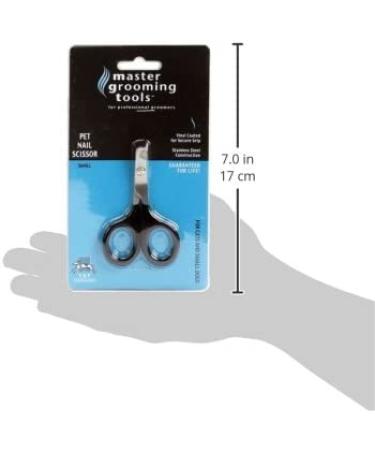 Master Grooming Tools Pet Nail Scissors - Small Stainless Steel Trimmer for Cats and Birds - Buy Online on GoSupps.com