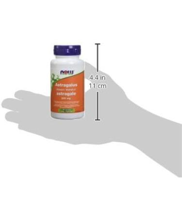 NOW Supplements Astragalus Extract 500mg Capsules 90 Count 90 count (Pack of 1) - Buy Online on GoSupps.com