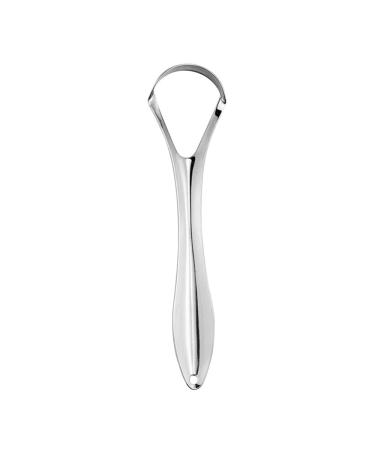 Stainless Steel Tongue Scraper Fights Bad Breath Tongue Cleaner for Adults Mouth Care for Fresh Breath Travel Essentials for Oral Care Easy to Use