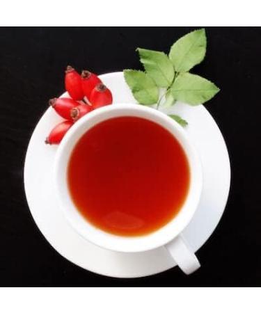 Kamelur 1kg of organic dried rose hips & without additives for organic rose hip tea - whole & dried rose hips in biodegradable packaging - Buy Online on GoSupps.com