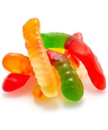 Yupik Mini Gummy Worms 1 kg Gluten-Free Dual-Colored Fruity Flavors Soft & Chewy 2" Gummies Fun Treat Sweet Candy Delicious Snack Ideal for Gifting Holidays & Baking 1 kg (Pack of 1) - Buy Online on GoSupps.com
