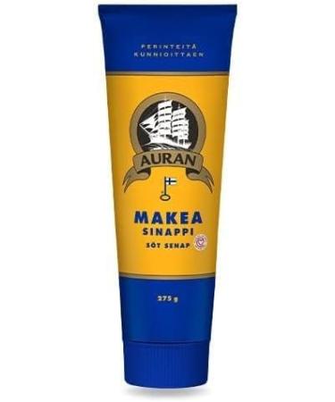 Turun & Auran Mustard 275g (Pack of 6) - Pick Any 6 Tubes from Many Flavors Finnish Mustard Mix Set in a S p s p Box SOPOSOPO - Buy Online on GoSupps.com