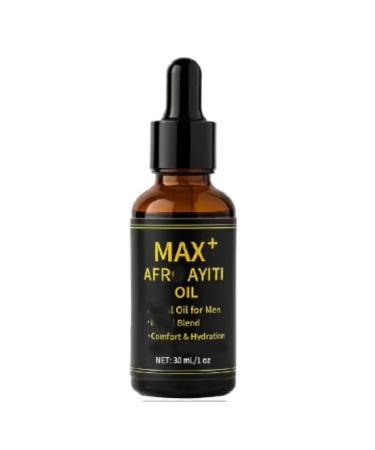 Max+ AfroAly Ali Oil Voror Mannen Trineh AfroAyi Oil Natural Formule Fast & Effective1 Oz 1 pcs