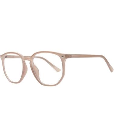 Buy Blue Light Blocking Presbyopic Glasses | Anti-UV Computer Readers | Cute Round Flat Light Mirror +300 Tea - Buy Online on GoSupps.com
