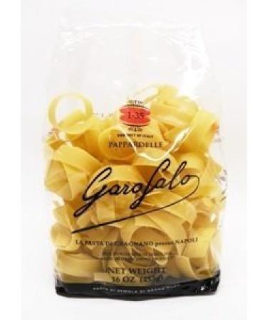 Garofalo No.1-35 Pappardelle Semolina Pasta, 16 oz (Pack of 2) 1 Pound (Pack of 2)