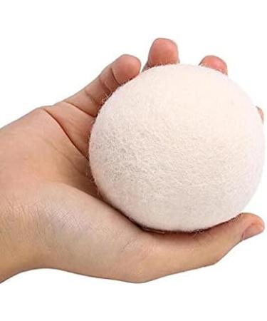 Ukiyo 6 XXL Dryer Balls | 100% New Zealand Sheeps Wool | Mulesing-Free Natural Fabric Softener - Buy Online on GoSupps.com