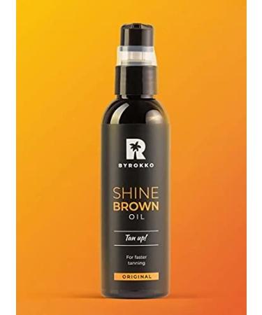 Byrokko Shine Brown Tan Bundle: Premium Browning Accelerator Cream & Quick Tanning Oil - 100% Natural Ingredients - 190ml & 150ml - Buy Online on GoSupps.com