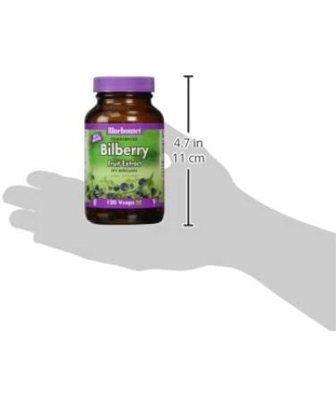 Buy Bluebonnet Bilberry Fruit Extract 120 Veg Capsules - Standardized Nutrition - Buy Online on GoSupps.com