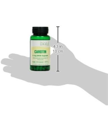 Bios Carotene 5 mg - 100 Capsules | Premium Antioxidant for Healthy Skin & Vision - Fast International Shipping - Buy Online on GoSupps.com