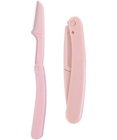 Folding Women's Face Razor & Eyebrow Trimmer - Scratch-Resistant Makeup Tool | White - Buy Online on GoSupps.com
