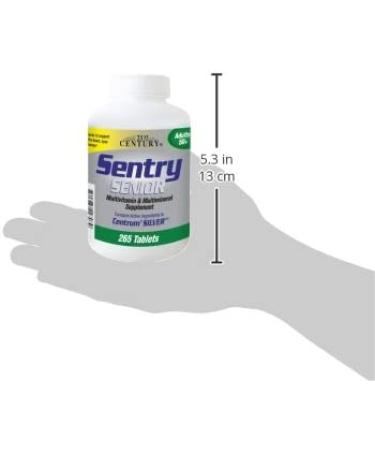 21st Century Sentry Senior Multivitamin 50+ | 265 Tablets | Essential Multimineral Supplement for Adults - Buy Online on GoSupps.com