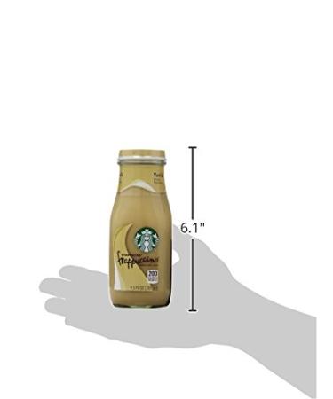 Starbucks Frappuccino Vanilla Coffee Beverage 9.5 oz Glass Bottles - 4 Pack - Buy Online on GoSupps.com
