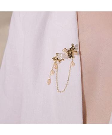 Pin Jewelry Gifts for Women Ladies Retro Elegant Jewelry Irregular Flower Tassel Brooch Temperament Luxury Wedding Banquet Brooch Jewelry Brooches & Pins - Buy Online on GoSupps.com