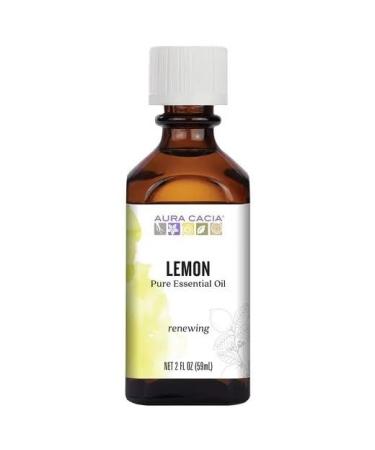 Aura Cacia - Essential Oil - Lemon - 2 fl oz