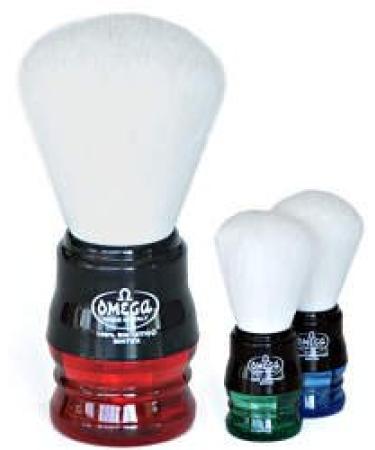 Buy Omega Shaving Brush #90077 - 100% Synthetic Shaving Brush for a Luxurious Shave - International Shipping Available - Buy Online on GoSupps.com