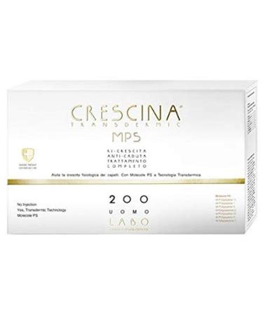 Labo Crescina Transfermic MPS Complete Treatment Growth + Anti-Hair Loss 200 Hair Care for Men 10 + 10 Ampoules - Buy Online on GoSupps.com