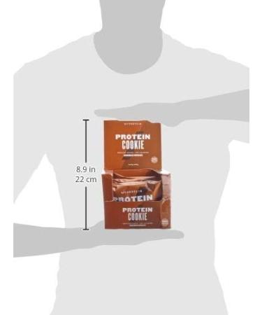 Myprotein Max Protein Cookie Box - Double Chocolate Chip (12 x 75g) | High Protein Snack - Buy Online on GoSupps.com