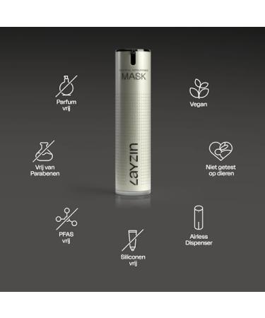 Improvital Group BV Youthful Appearance Mask Antiaging face mask Skin rejuvenation mask with hyaluronic acid & patented peptide complex firming elastic moisturizing Night mask 50 ml Youthfull Mask - Buy Online on GoSupps.com