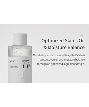 Anua Heartleaf 77% Soothing Toner - pH 5.5 Skin Care | Calming & Refreshing Mini 40ml | International Shipping - Buy Online on GoSupps.com
