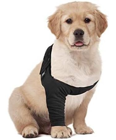 Suitical Recovery Sleeve for Small Dogs - Black | Dog Post-Op Protection - Buy Online on GoSupps.com