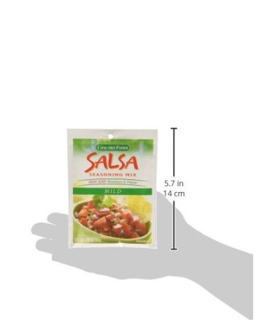 Concord Foods Mild Salsa Mix - 1.06 oz | Pack of 18 | Flavorful & Versatile - Buy Online on GoSupps.com