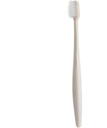 BUIFULSIC 4-Piece Children's Wooden Toothbrush Set - Eco-Friendly Soft Bristles for Gentle Cleaning (Khaki) - Buy Online on GoSupps.com