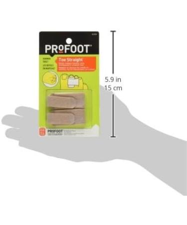 PROFOOT Toe Straight Hammertoe Wrap - 1 Pair | Toe Wraps for Straightening Toes | Wear with Shoes - Buy Online on GoSupps.com