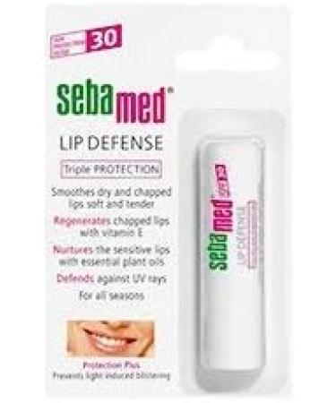 Pack of 2 SeBamed Lip Defense Lip Stick SPF 30 4.8 g - Buy Online on GoSupps.com