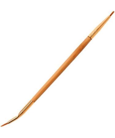 KALLORY 1Pc Useful Practical Double-ended Straight Bent Angled Brush Eyeliner Brush Cosmetic Eyeliner Brush Tool for Girls Women - Buy Online on GoSupps.com