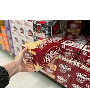 Dr Pepper & Cream Soda Cans - Flavored Soda Pop Fridge Pack Sparkling beverage -Carbonated Soft Drink with Caffeine- 12 FL Oz (Pack of 12) - Buy Online on GoSupps.com