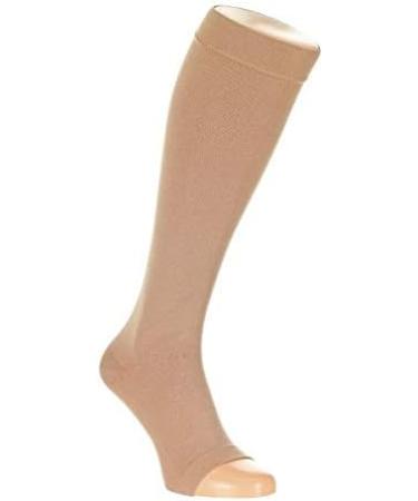 Medi Medive Plus Compression Knee Socks Unisex | Medical CCL2 Stockings for Men & Women | Black Size II | Open Tip | Comfort & Support - Buy Online on GoSupps.com