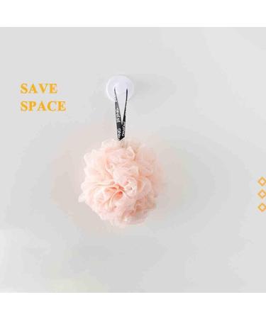 Set of 3 Premium Quality Loofah Bath Sponges for Gentle Exfoliation and Softer Skin - Off-White - Buy Online on GoSupps.com