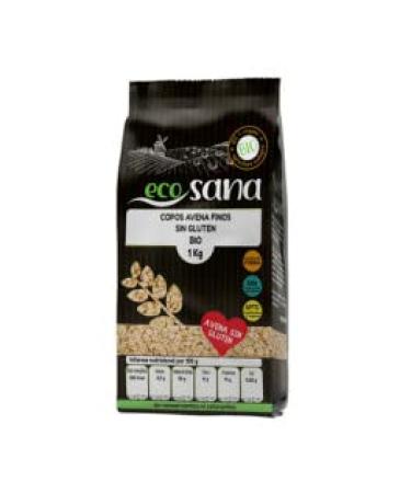 Flocons d'avoine complets fins bio sans gluten 1 kg