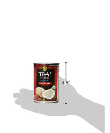 Thai Kitchen Organic Unsweetened Coconut Milk 13.66 Fl Oz - Pack of 6 | Pure & Natural Ingredient for Cooking and Baking - Buy Online on GoSupps.com